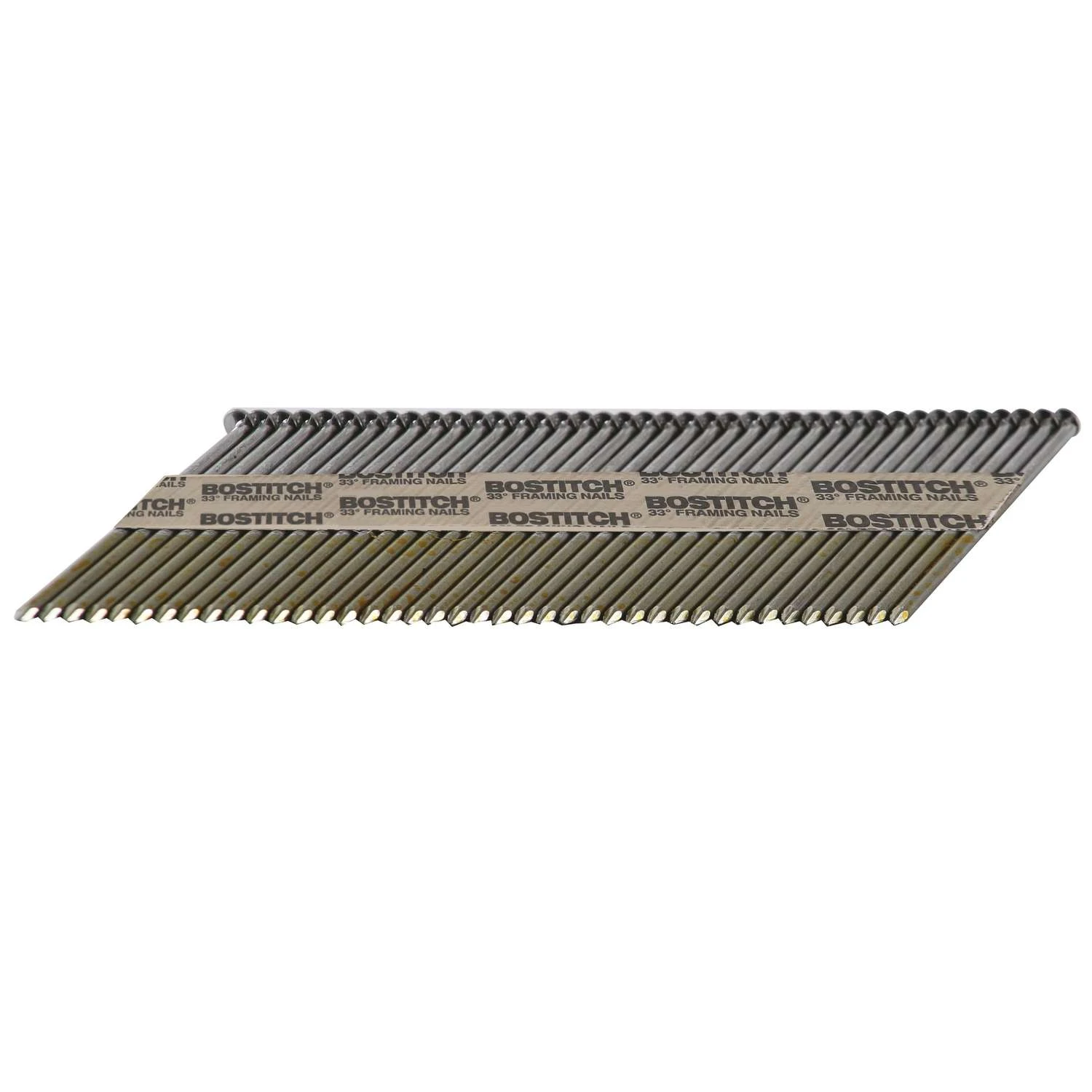 Bostitch 3 In. 11 Ga. Paper Strip Hot-Dip Galvanized Framing Nails 30 Deg 2000 Pk 1 Bostitch 3 In. 11 Ga. Paper Strip Hot-Dip Galvanized Framing Nails 30 Deg 2000 Pk