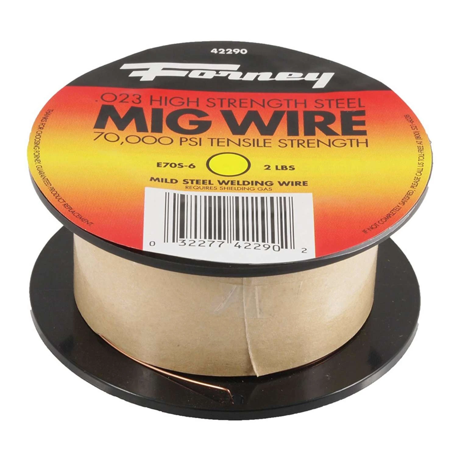 Forney 0.024 In. Mild Steel MIG Welding Wire 70000 Psi 2 Lb 2 Forney 0.024 In. Mild Steel MIG Welding Wire 70000 Psi 2 Lb - Image 2