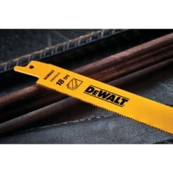 DeWalt Bi-Metal Reciprocating Saw Blade 18 TPI 5 Pk -Craftsman Shop b727aca4 0e30 4f8d a7de fbeea1a2f394