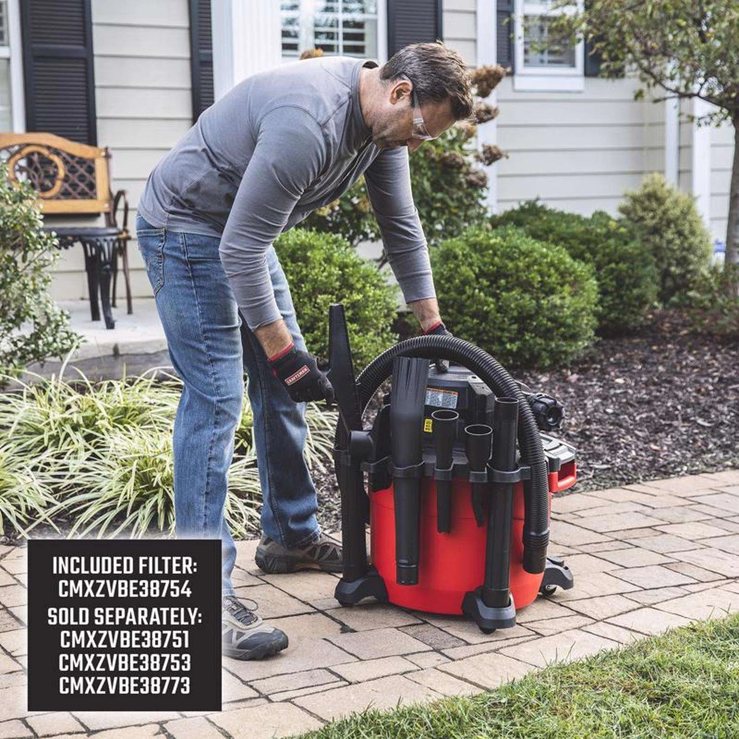 Craftsman 16 Gal Corded Wet/Dry Vacuum With Blower 12 Amps 120 V 6.5 HP 6 Craftsman 16 Gal Corded Wet/Dry Vacuum With Blower 12 Amps 120 V 6.5 HP - Image 6