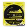 Trade A Blade 12 In. D X 1 In. Ultra Thin Kerf Carbide Saw Blade 80 Teeth 1 Pk