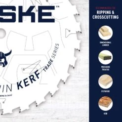 Trade A Blade 10 In. D X 5/8 In. Ultra-Thin Kerf Carbide Saw Blade Combo Pack 28/60 Teeth 2 Pk -Craftsman Shop c49506a1 becd 4284 a0f0 a38ab13a6cb3