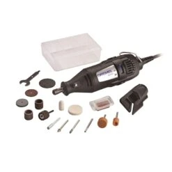 Dremel 200 Series 0.9 Amps Corded 2-Speed Rotary Tool Kit