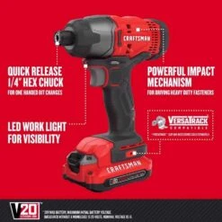 Craftsman V20 Cordless Brushed 5 Tool Combo Kit -Craftsman Shop c863ec55 f26a 47a0 afb5 660e2b7a2420