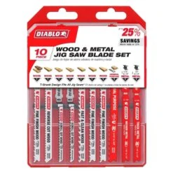 Diablo 0 In. T-Shank Wood & Metal Jig Saw Blade Set 10 Pc -Craftsman Shop cf2e5d35 e6a2 45b1 b9ae 98f7efca076d