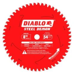 Diablo Steel Demon 8 In. D X 5/8 In. TiCo Hi-Density Carbide Metal Saw Blade 54 Teeth 1 Pk