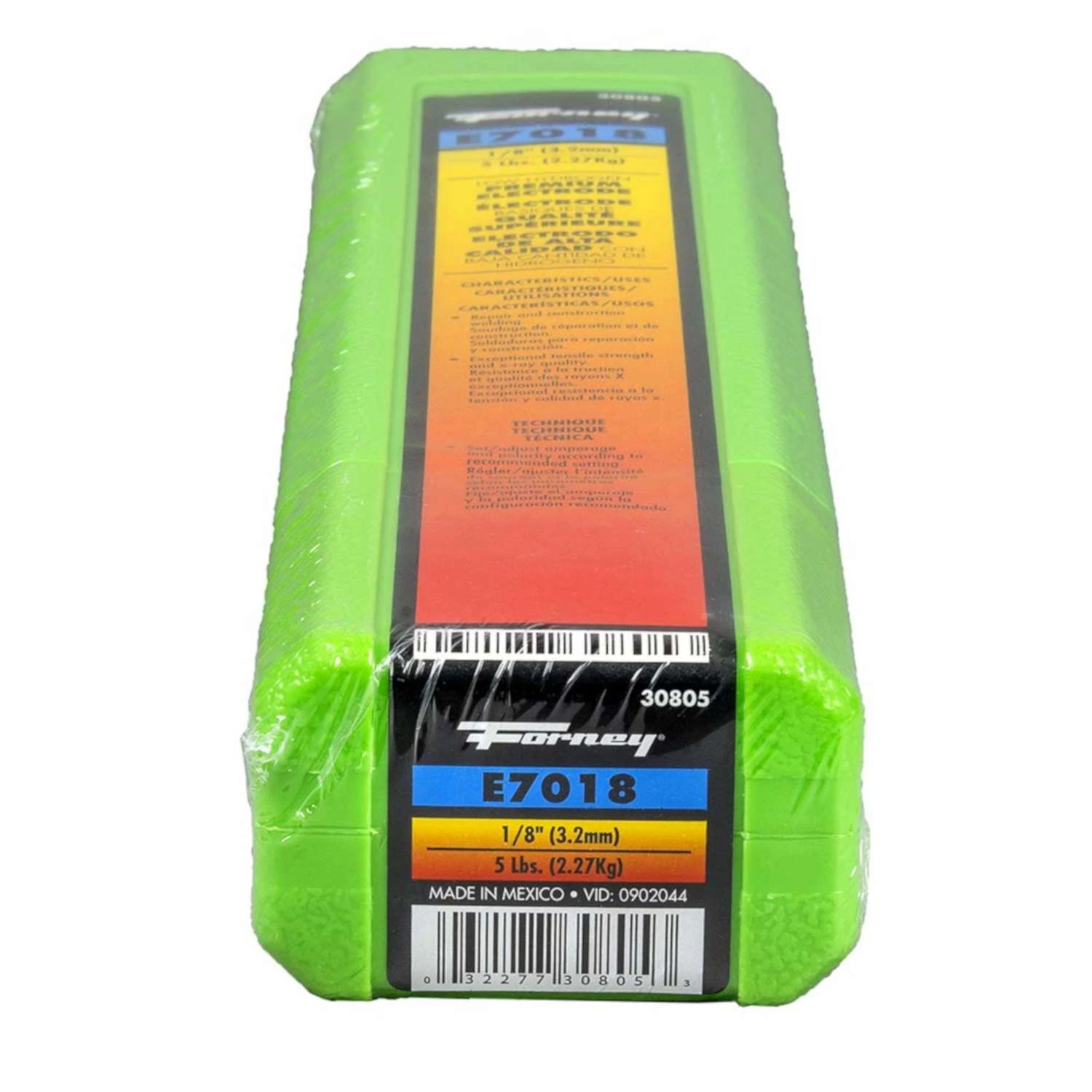 Forney 1/8 In. D X 14.6 In. L E7018 Mild Steel Welding Rods 84000 Psi 5 Lb 1 Pk 3 Forney 1/8 In. D X 14.6 In. L E7018 Mild Steel Welding Rods 84000 Psi 5 Lb 1 Pk - Image 3