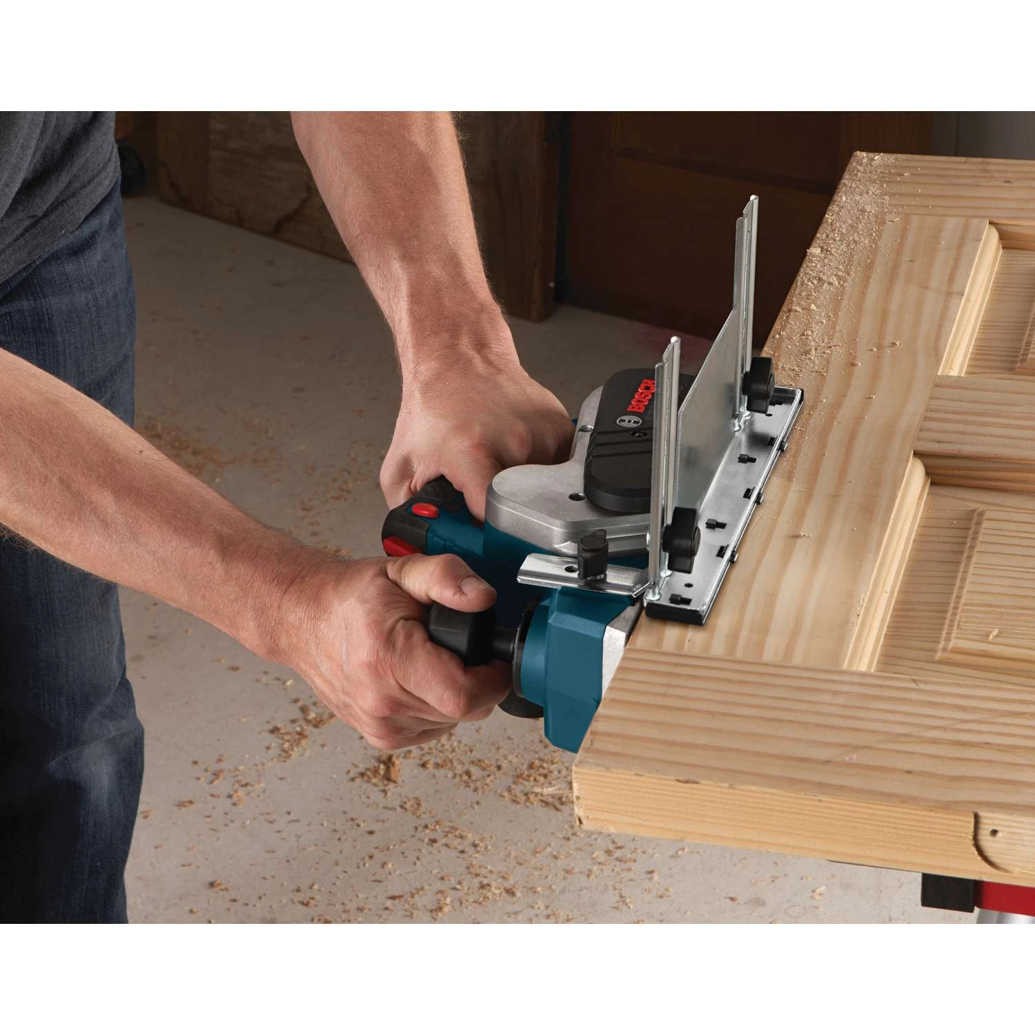 Bosch 6.5 Amps 3-1/4 In. Corded Planer Tool Only 2 Bosch 6.5 Amps 3-1/4 In. Corded Planer Tool Only - Image 2
