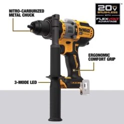 DeWalt 20V MAX 1/2 In. Brushless Cordless Hammer Drill Tool Only -Craftsman Shop d639a7c0 ae1b 4d1c a2ed 3d019288a61b