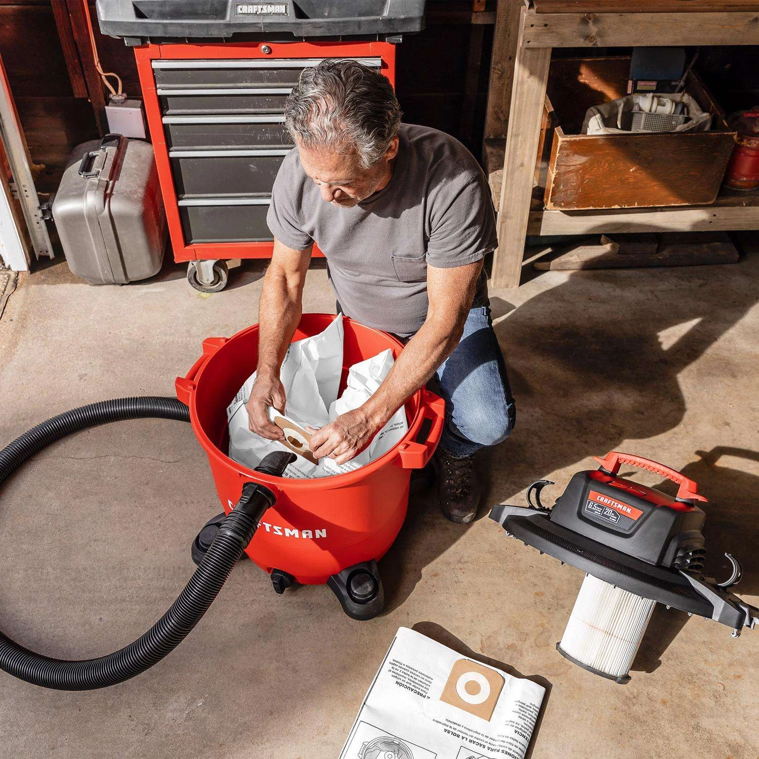 Craftsman 2 In. L X 10 In. W Vacuum Dust Bag 16-20 Gal 3 Pc 7 Craftsman 2 In. L X 10 In. W Vacuum Dust Bag 16-20 Gal 3 Pc - Image 7