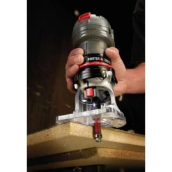 Porter Cable 4.5 Amps Corded Laminate Trimmer Tool Only -Craftsman Shop d997ff2a 061e 4d75 8834 8dcf802b3f49