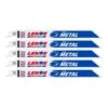 LENOX METALWOLF 8 In. Bi-Metal WAVE EDGE Reciprocating Saw Blade 24 TPI 5 Pk 9 LENOX METALWOLF 8 In. Bi-Metal WAVE EDGE Reciprocating Saw Blade 24 TPI 5 Pk -Craftsman Shop d9cf7d43 4333 476c 8cbb 25188c1a5ada