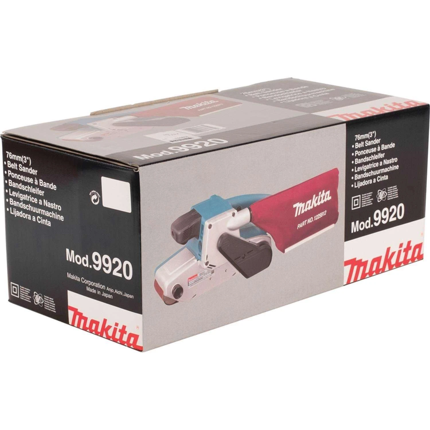 Makita 8.8 Amps 3 In. W X 24 In. L Corded Belt Sander Tool Only 2 Makita 8.8 Amps 3 In. W X 24 In. L Corded Belt Sander Tool Only - Image 2