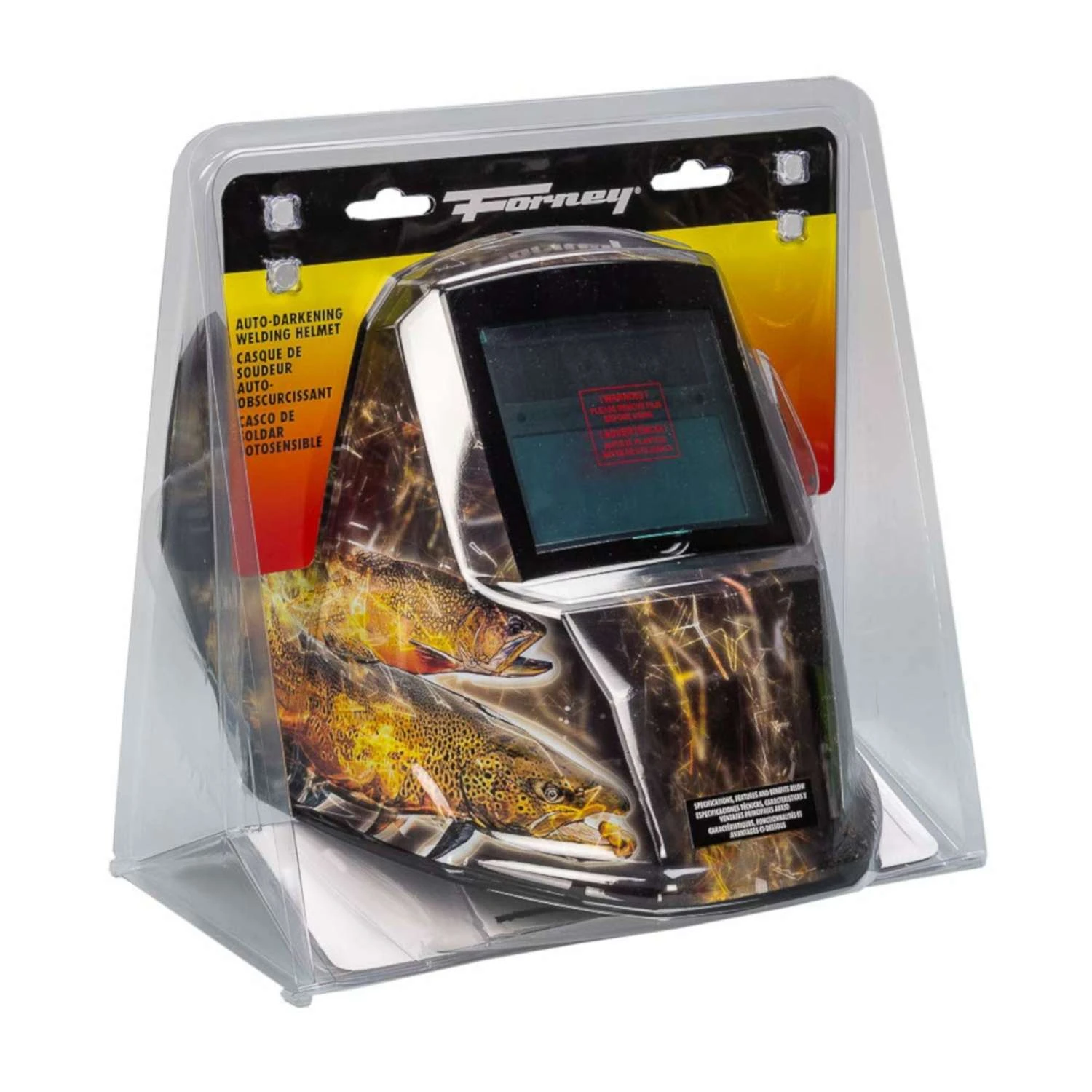 Forney Auto-Darkening Variable Shade Outdoor Angler Welding Helmet 1 Pc 2 Forney Auto-Darkening Variable Shade Outdoor Angler Welding Helmet 1 Pc - Image 2