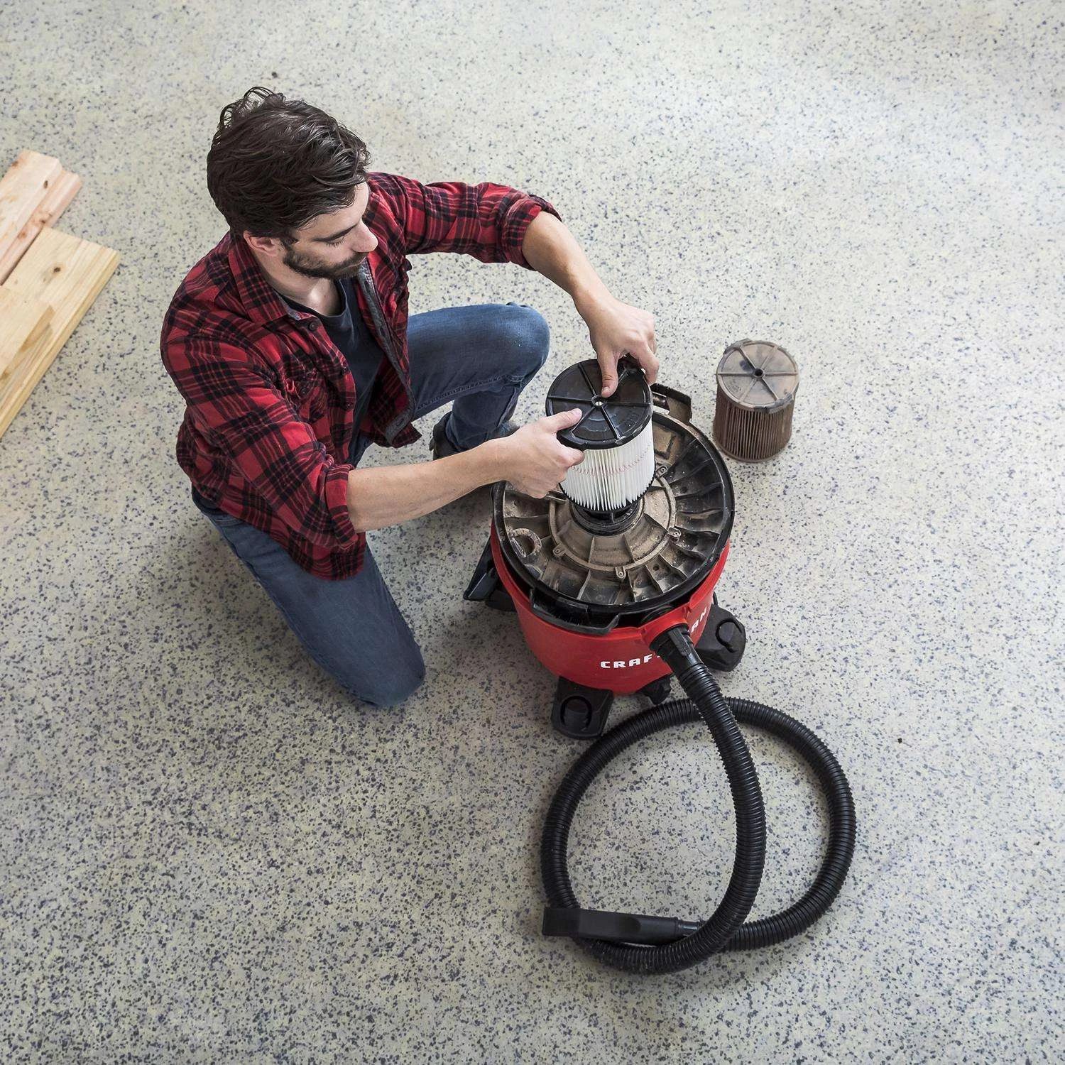 Craftsman 6.75 In. D General Purpose Wet/Dry Vac Cartridge Filter 5-20 Gal 2 Pc 7 Craftsman 6.75 In. D General Purpose Wet/Dry Vac Cartridge Filter 5-20 Gal 2 Pc - Image 7