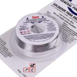Oatey 4 Oz Acid Core Wire Solder 0.081 In. D Tin/Lead 40/60