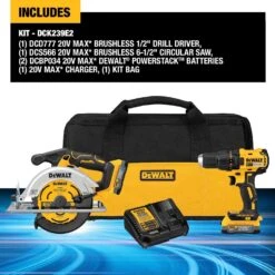 DeWalt 20V MAX Cordless Brushless 2 Tool Combo Kit -Craftsman Shop e2c7813a c4d9 439a 8ca0 500e74398f73