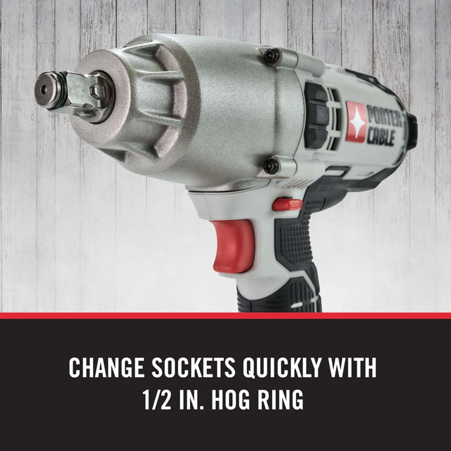 Porter Cable 20V 1/2 In. Cordless Brushed Impact Wrench Kit (Battery & Charger) 4 Porter Cable 20V 1/2 In. Cordless Brushed Impact Wrench Kit (Battery & Charger) - Image 4