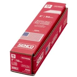 Senco 2 In. 15 Ga. Angled Strip Stainless Steel Finish Nails 34 Deg 2,000 Pk -Craftsman Shop e8df53a3 9f2a 4c56 8ad5 b56cf0a88645