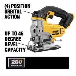 DeWalt 20V MAX Cordless Jig Saw Tool Only -Craftsman Shop e9b039e1 9afb 46a1 941d faa1370fff09