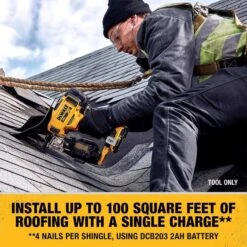 DeWalt 20V Max Cordless 15 Deg Roofing Nailer Tool Only 20 V -Craftsman Shop ea1be23c 3c0a 4af8 91a1 212d8c902913