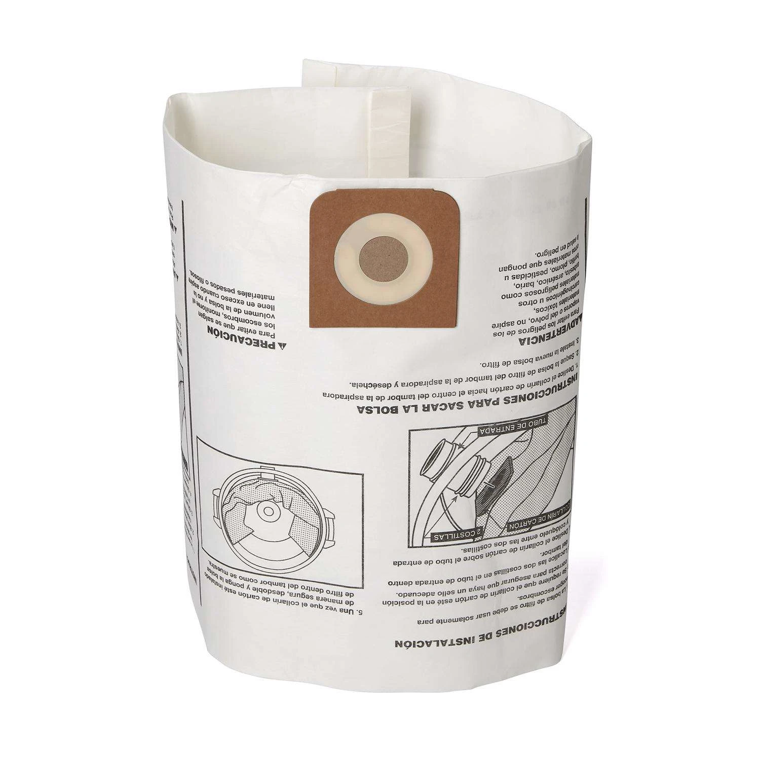 Craftsman 2 In. L X 10 In. W Vacuum Dust Bag 16-20 Gal 3 Pc 1 Craftsman 2 In. L X 10 In. W Vacuum Dust Bag 16-20 Gal 3 Pc