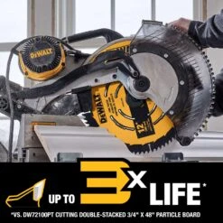 DeWalt 12 In. D X 1 In. Carbide Tipped Circular Saw Blade 100 Teeth 1 Pc 8 DeWalt 12 In. D X 1 In. Carbide Tipped Circular Saw Blade 100 Teeth 1 Pc -Craftsman Shop ec367cab 0791 4454 af9b da478a9ea10e