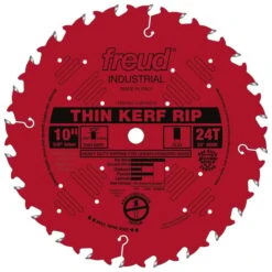 Freud 10 In. D X 5/8 In. Thin Kerf Rip TiCo Hi-Density Carbide Table Saw Blade 24 Teeth 1 Pk