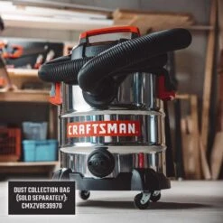 Craftsman 10 Gal Corded Wet/Dry Vacuum 120 V 6 HP -Craftsman Shop f405218e 1d29 459a 8f46 7087ccef4d20