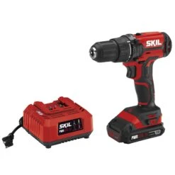 SKIL 20V PWR CORE 20 1/2 In. Brushed Cordless Drill/Driver Kit (Battery & Charger)