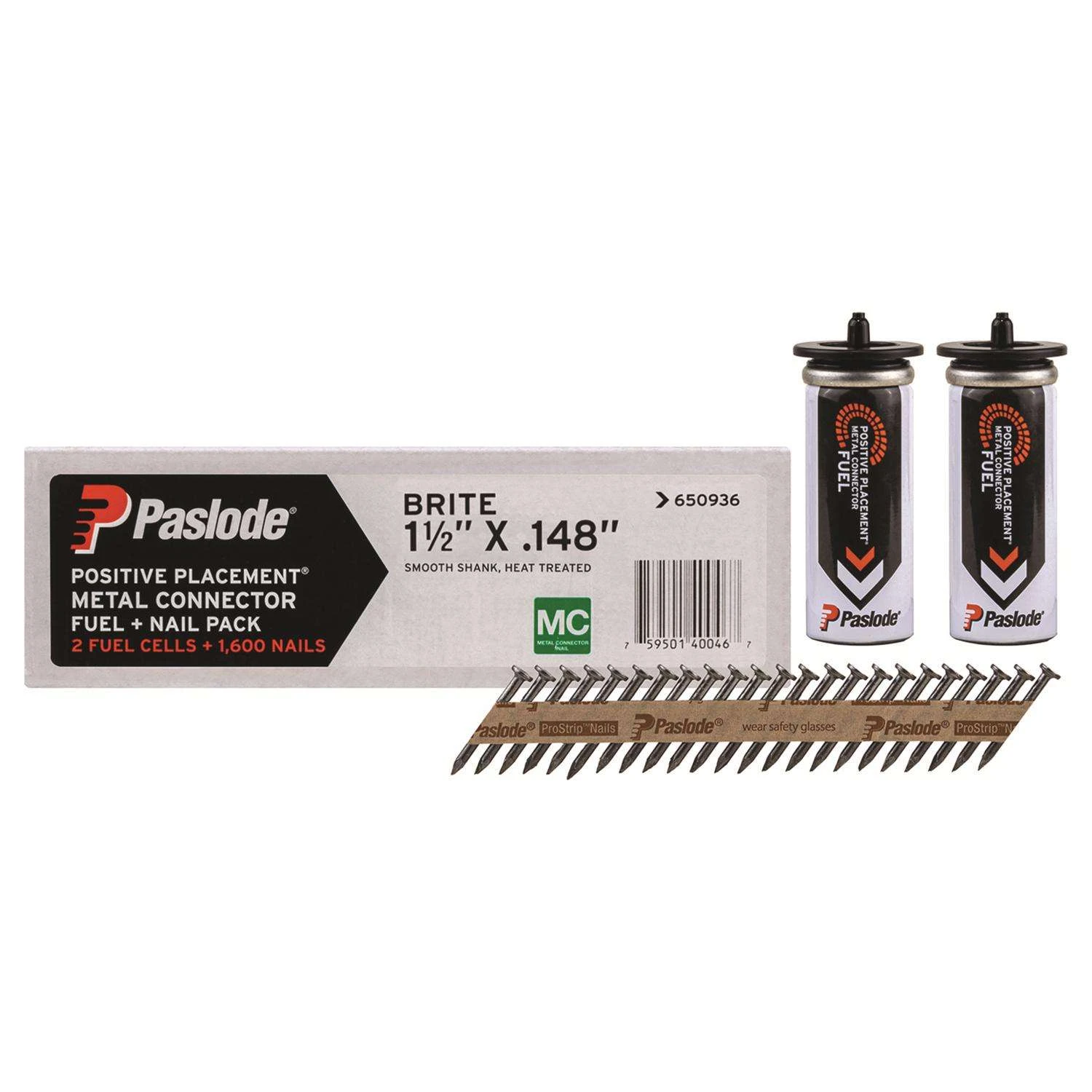 Paslode ProStrip 1-1/2 In. Paper Strip Brite Fuel And Nail Kit 30 Deg 1 Pk 1 Paslode ProStrip 1-1/2 In. Paper Strip Brite Fuel And Nail Kit 30 Deg 1 Pk