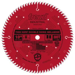 Freud 10 In. D X 5/8 In. Double Sided Laminates TiCo Hi-Density Carbide Saw Blade 80 Teeth 1 Pk