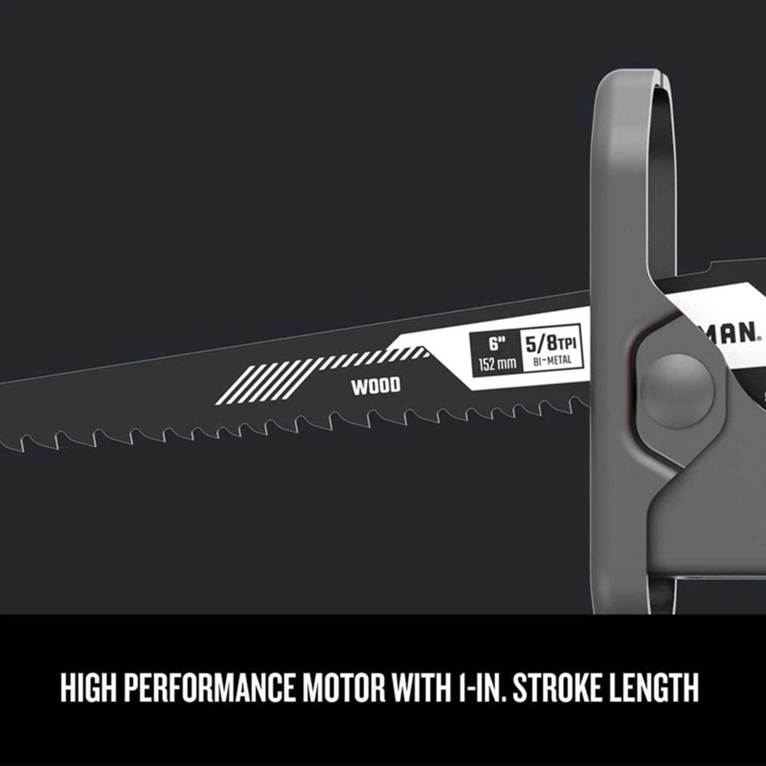 Craftsman V20 Cordless Brushed Reciprocating Saw Tool Only 8 Craftsman V20 Cordless Brushed Reciprocating Saw Tool Only - Image 8