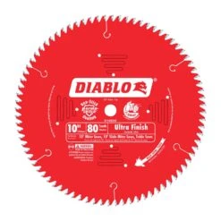 Diablo 10 In. D X 5/8 In. TiCo Hi-Density Carbide Circular Saw Blade 80 Teeth 1 Pk