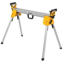 DeWalt Aluminum 32 In. H X 100 In. W Compact Miter Saw Stand 500 Lb Yellow 1 Pc